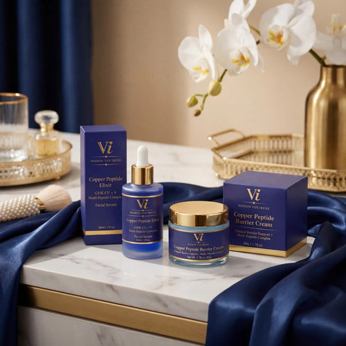 The Ritual — Copper Peptide Elixir and Barrier Cream hero set